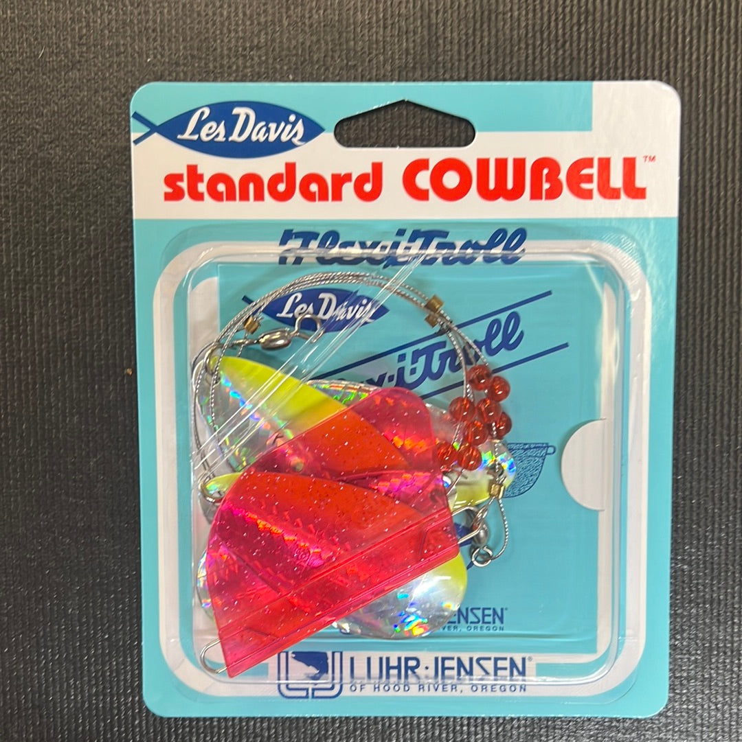 Les Davis Standard Cowbell Chartreuse Reflex