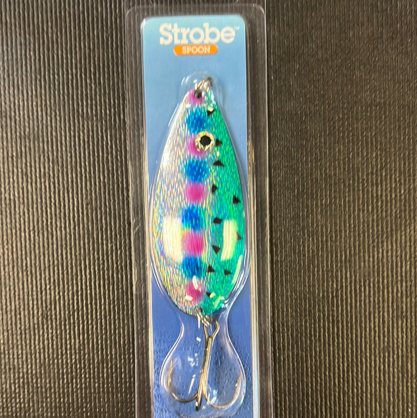 Blue Fox Strobe Spoon 3/4 Rainbow Trout – Superfly Flies