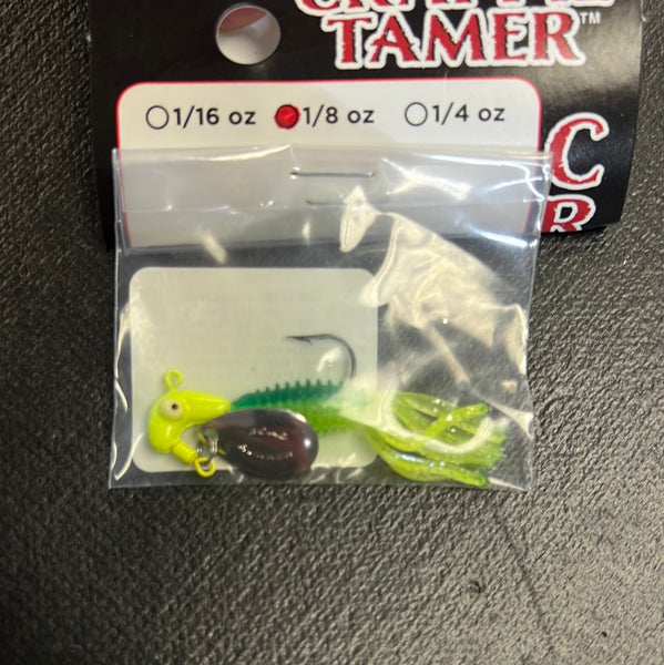 Team Crappie Jig 1/8oz "Green Chartreuse"