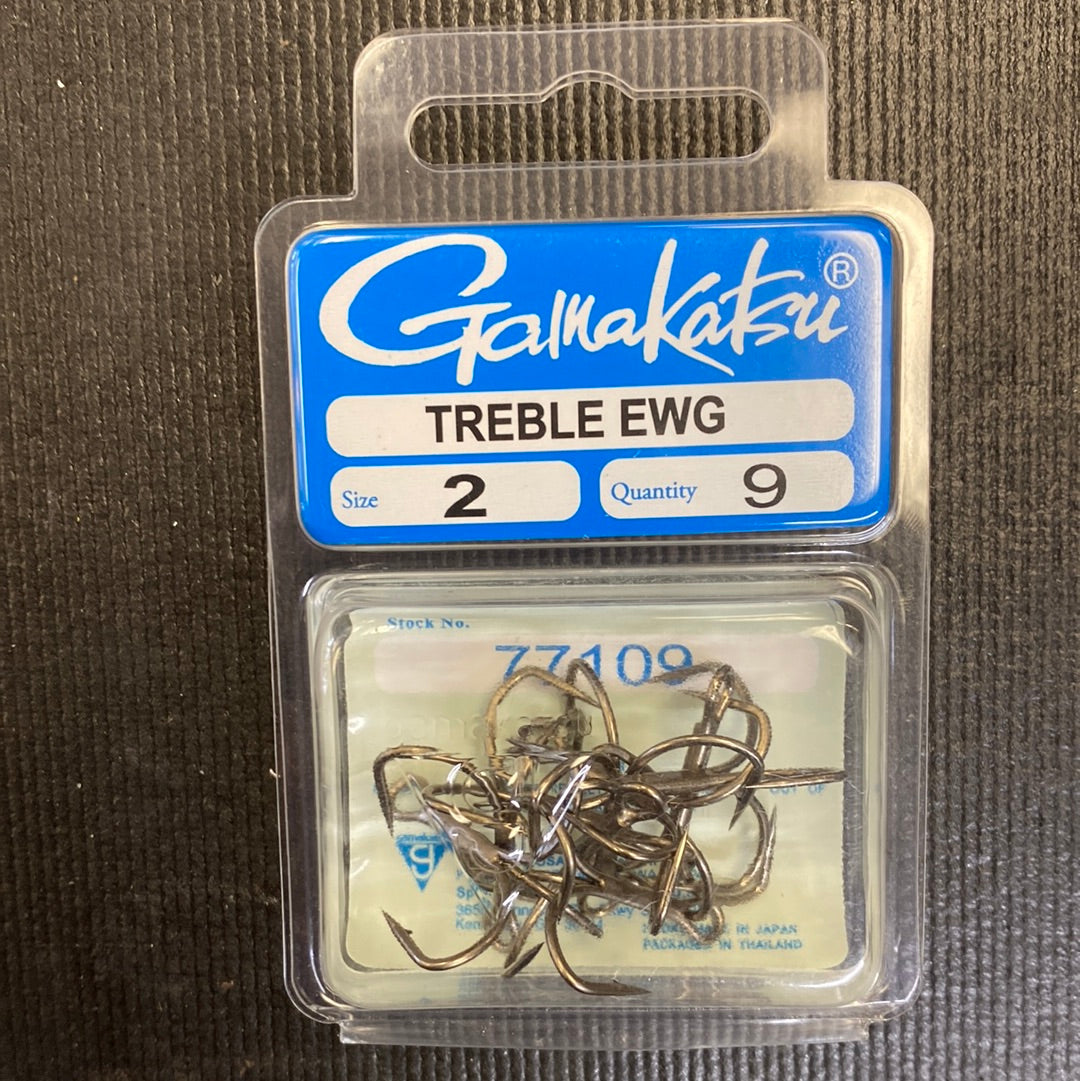 Gamakatsu EWG Treble hook 2