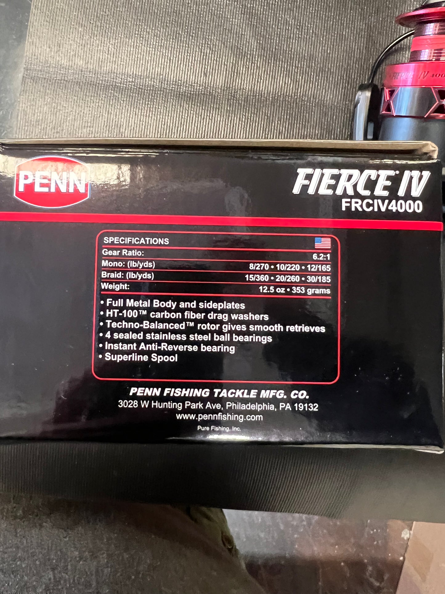 Penn Fierce IV 4000 Spinning Reel