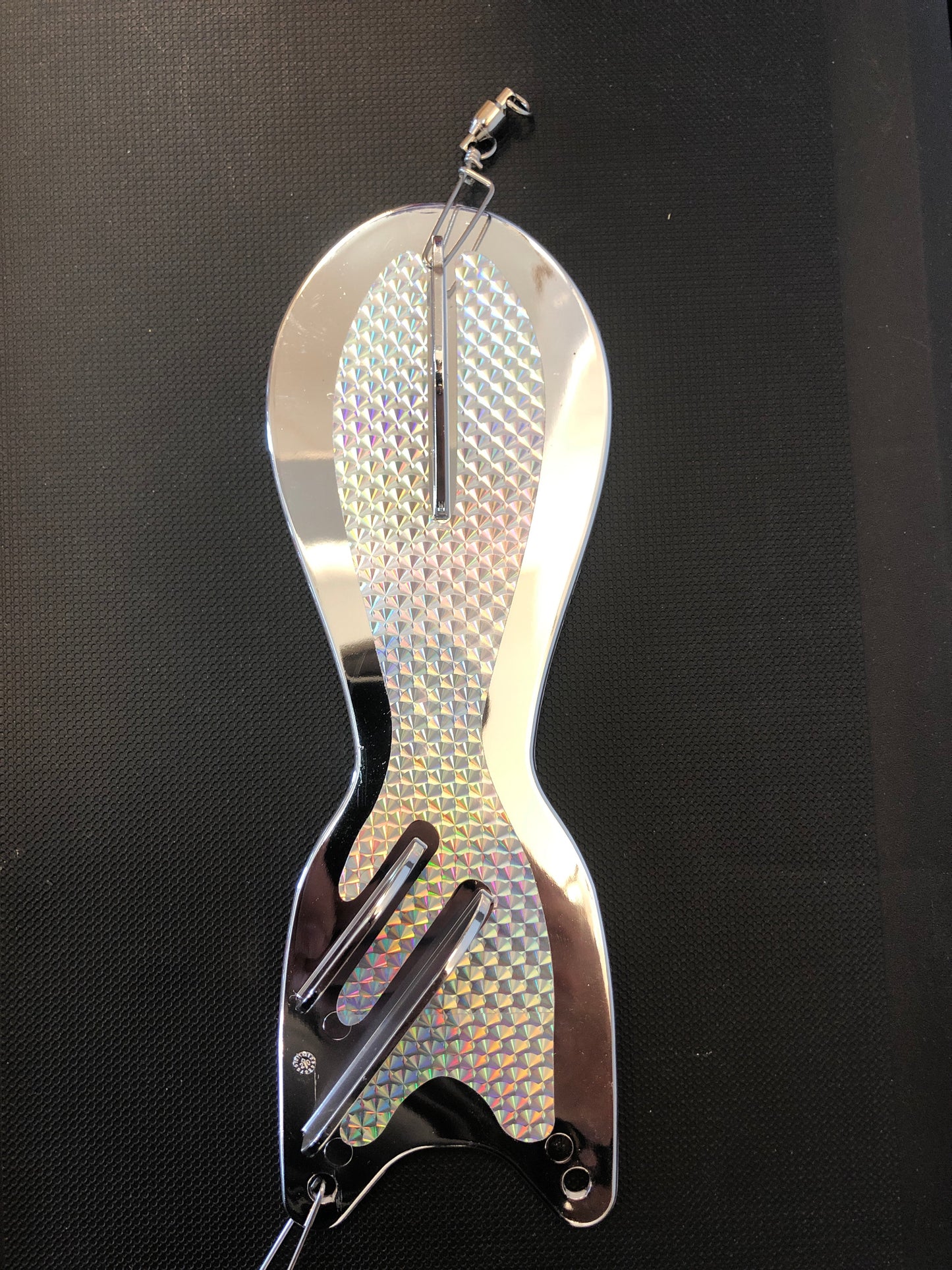 Spin Doctor 10” Flasher (Chrome Fishscale)
