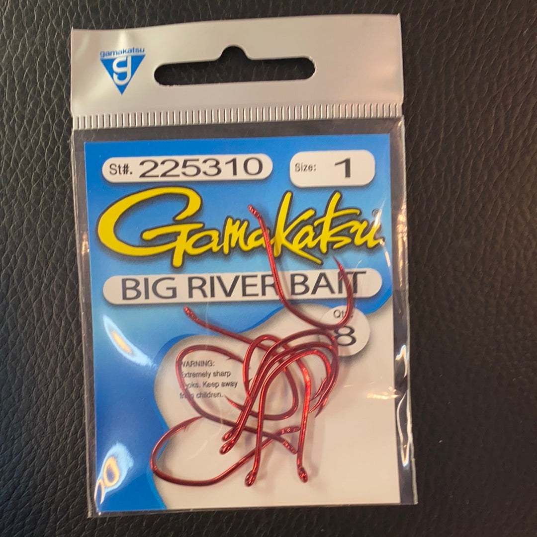 Gamakatsu Big River Bait Hooks size 1