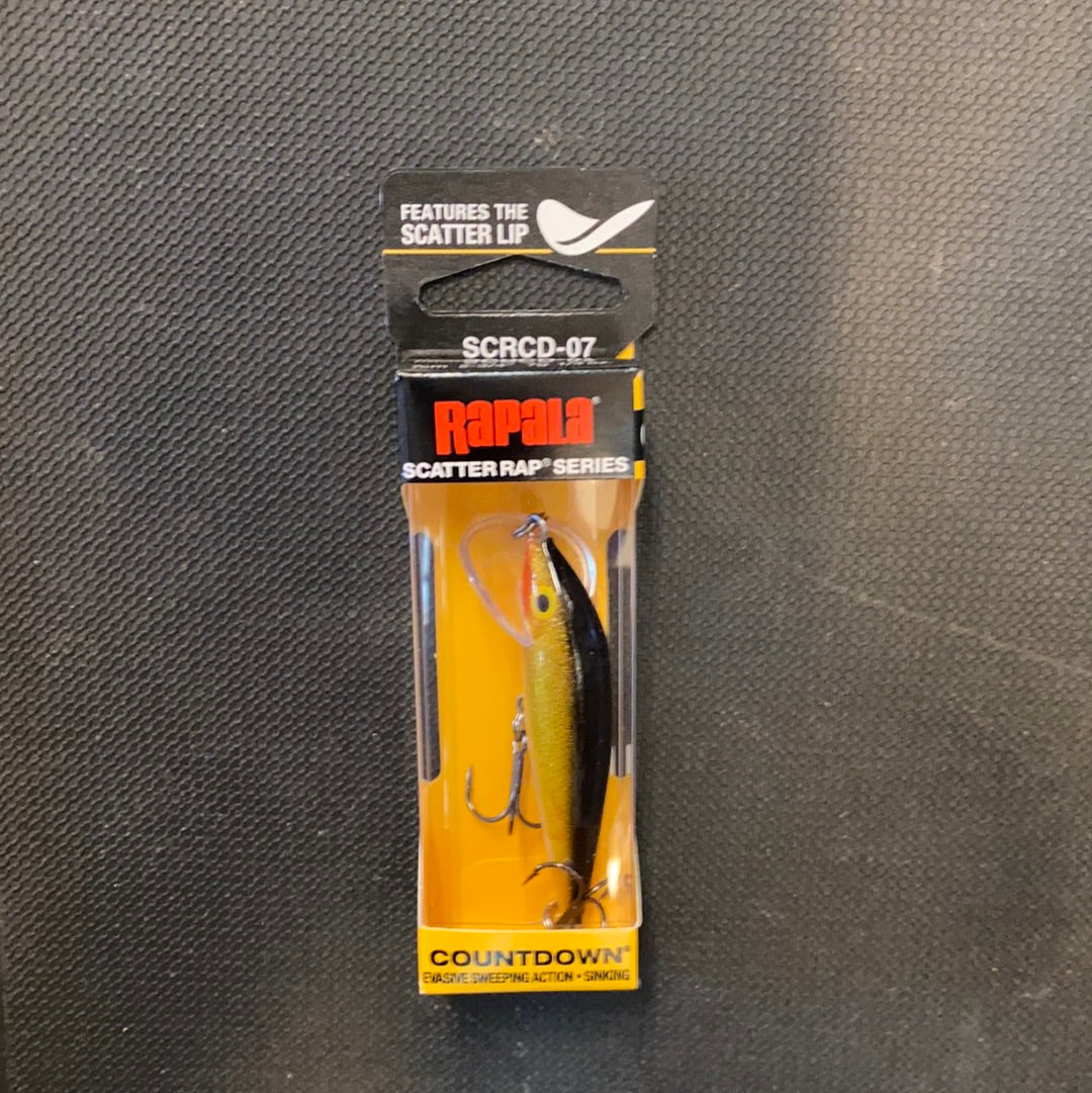 Rapala Scatter Rap Count Down 7 Gold