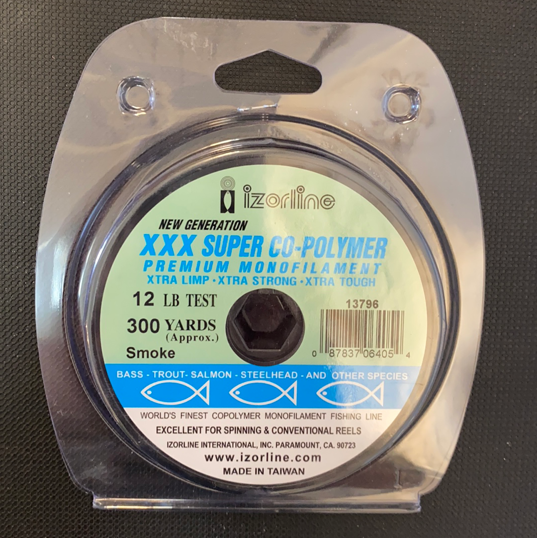 Izorline XXX Super Co-Polymer 12lb Test 300Yds