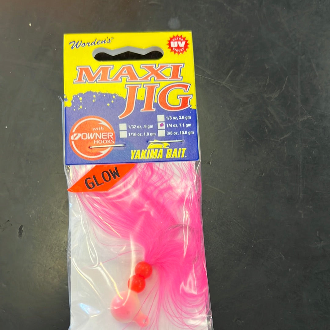 Maxi Jig 1/4oz glow night girl
