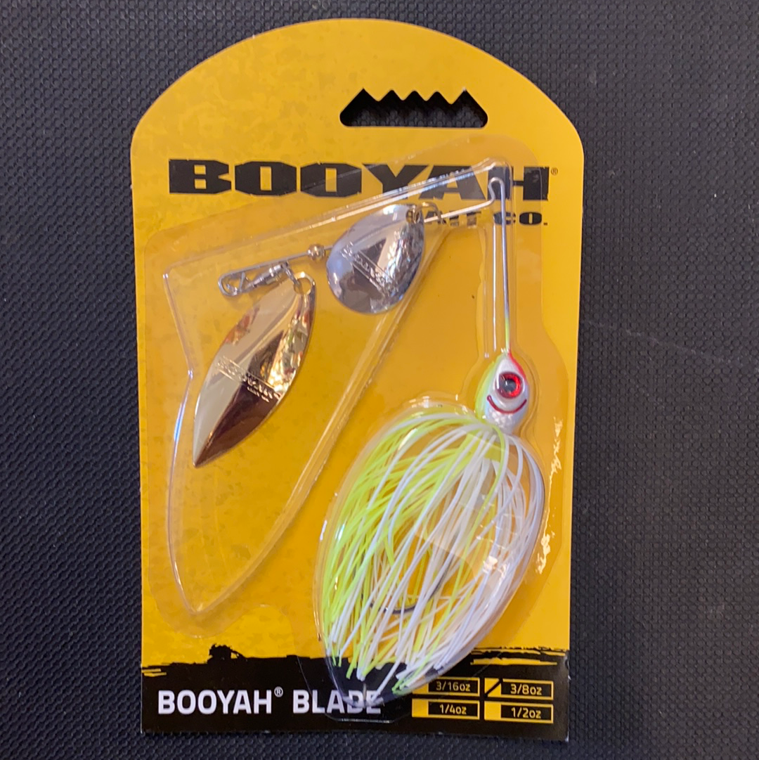 Booyah Bait Co. 3/8oz Chartreuse White