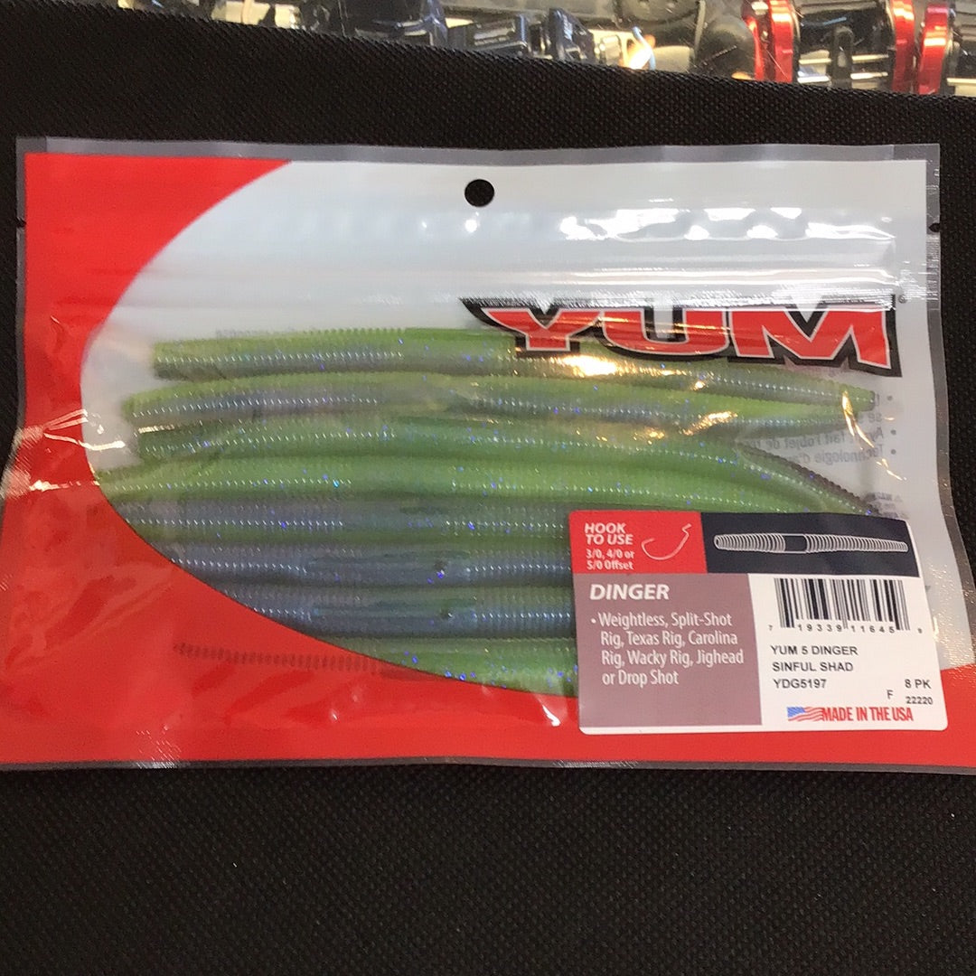Yum Dinger 5" Sinful Shad