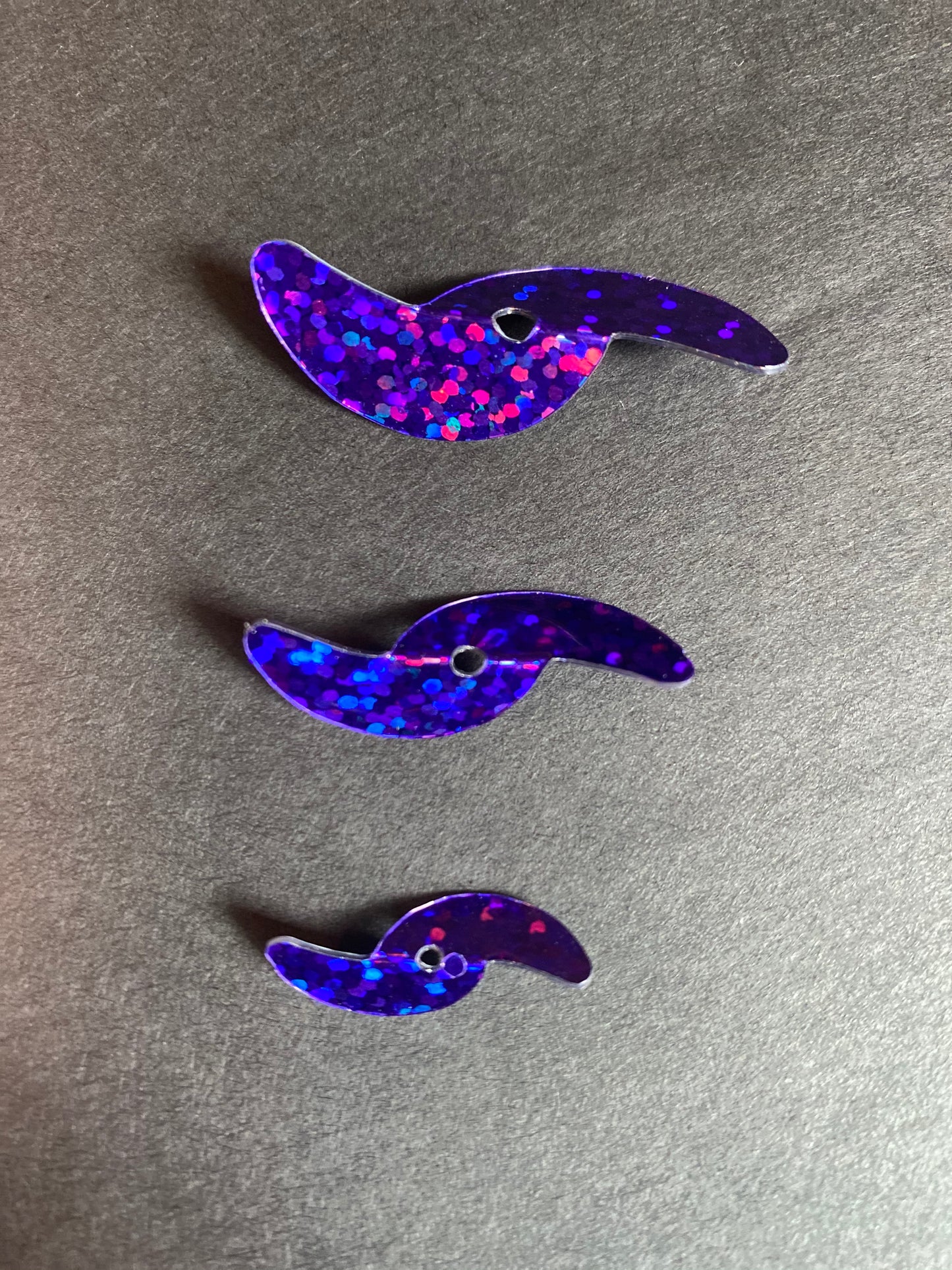 Superfly Purple Spinner Blades