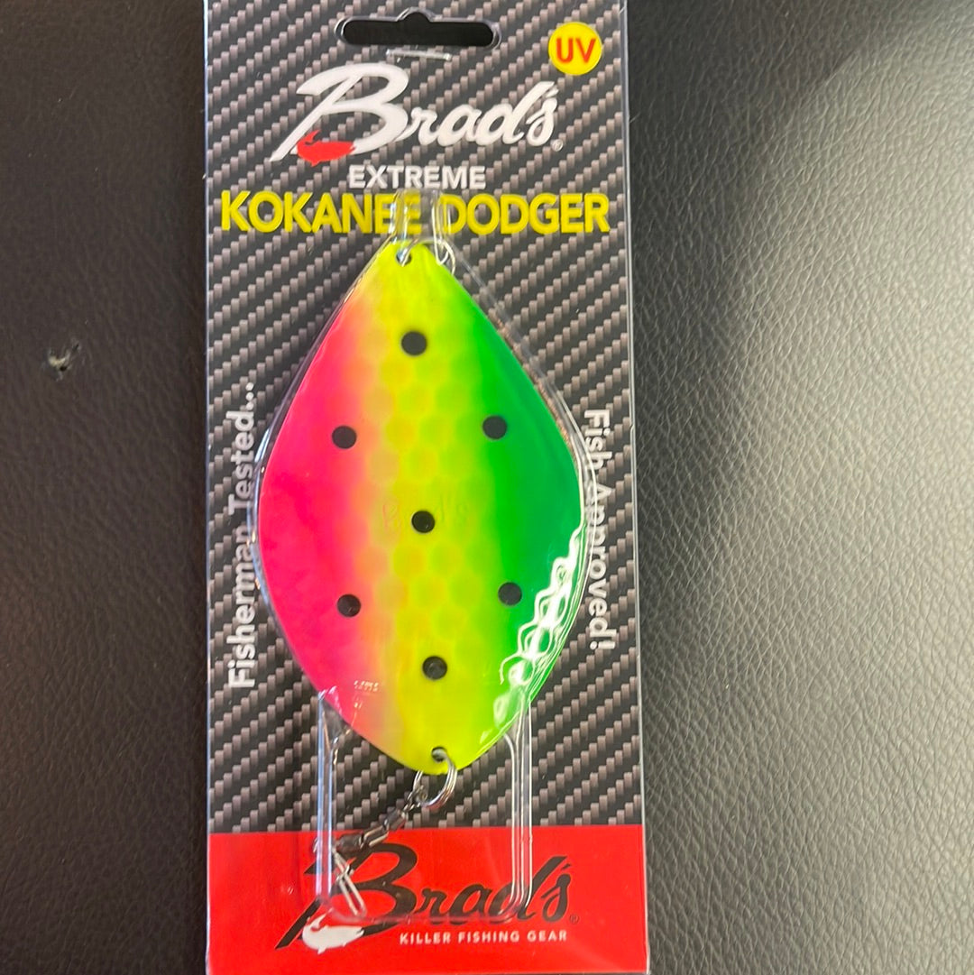 Brads “Wades Delight” kokanee dodger