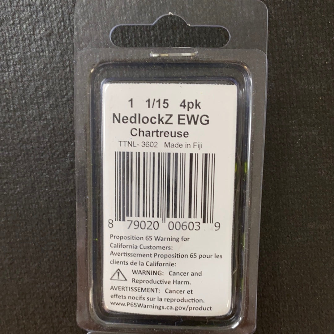 Zman Nedlockz EWG 1/15oz Chartreuse