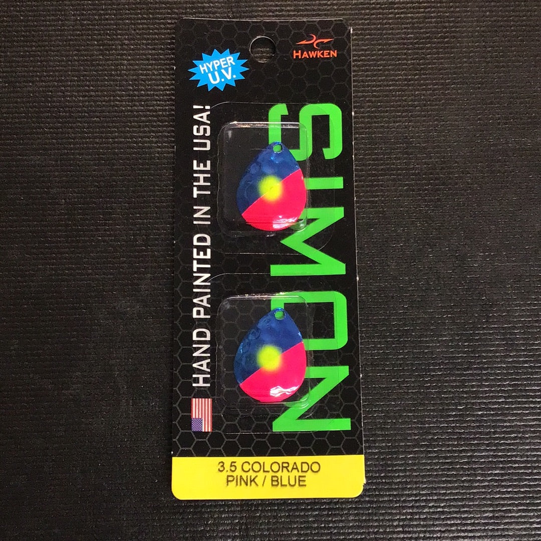 Simon 3.5 Colorado Pink/Blue Slash Green Dot