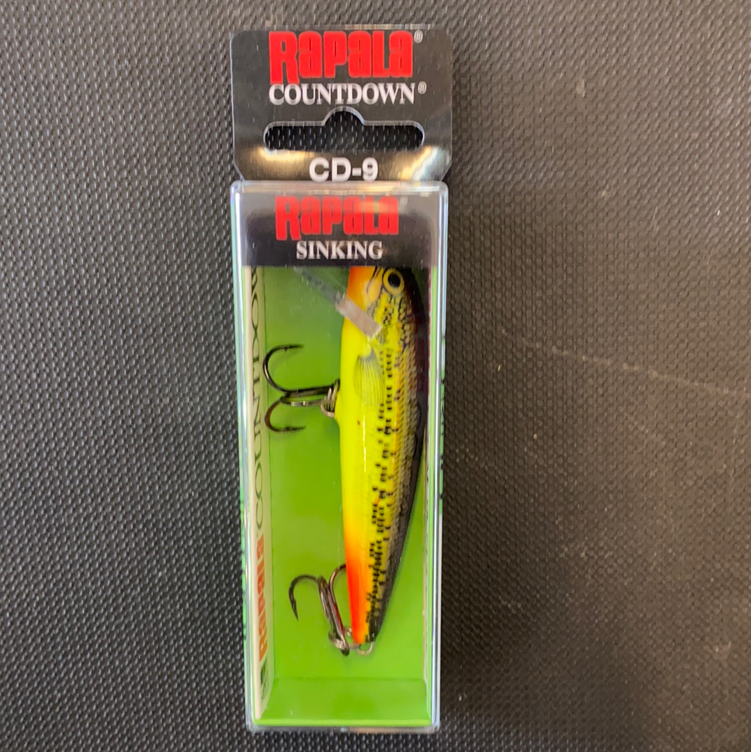 Rapala CD-9 Fire Minnow