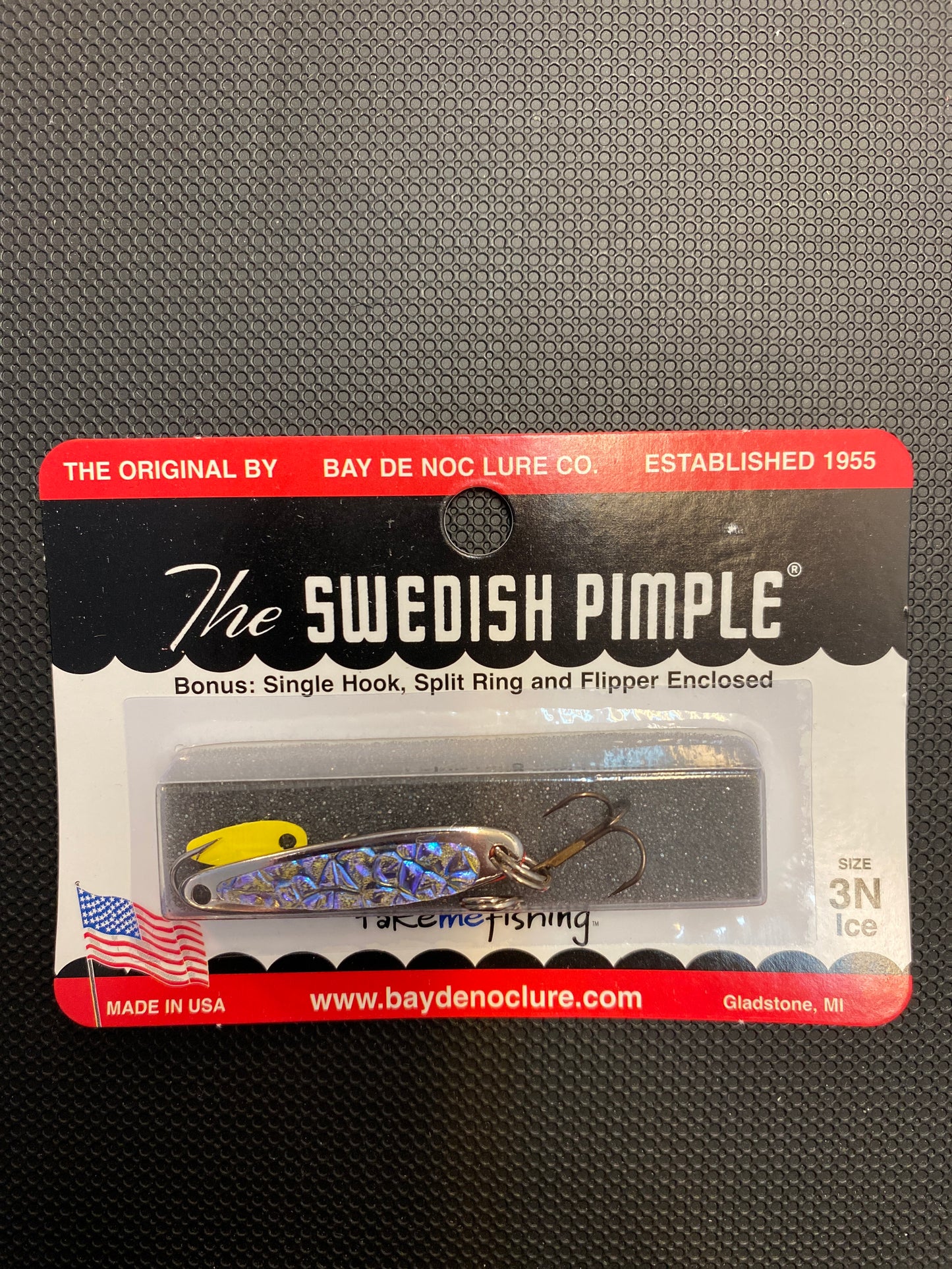 Swedish Pimple size 3 Nickel Ice