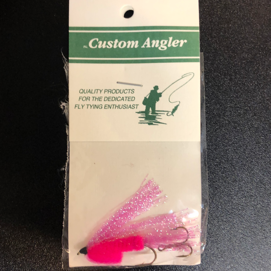 Custom Angler (fluorescent pink fly)
