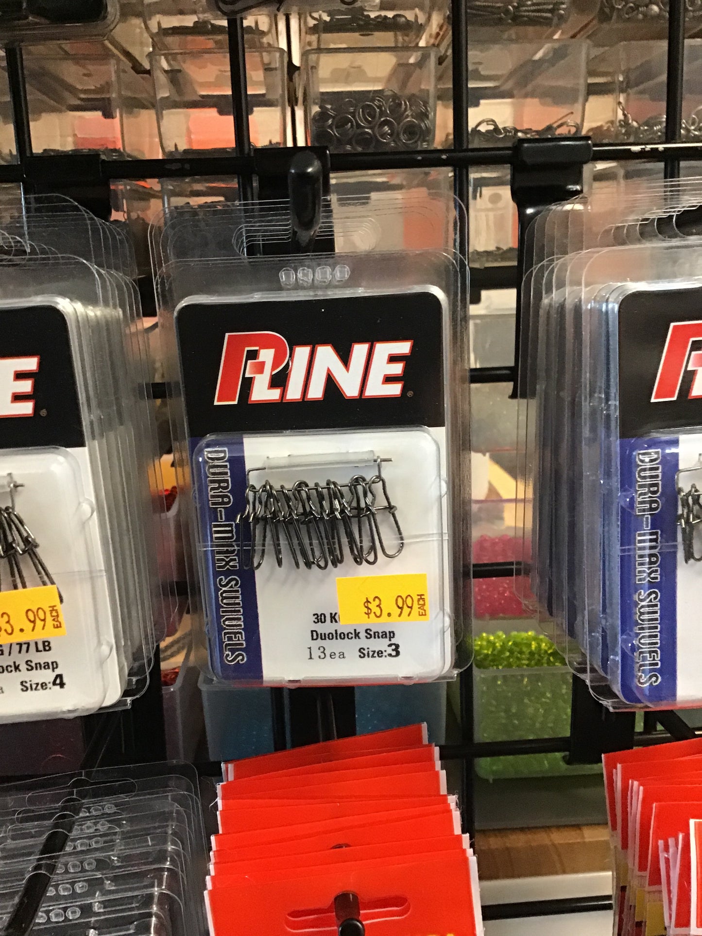 Pline duo lock snaps size 3