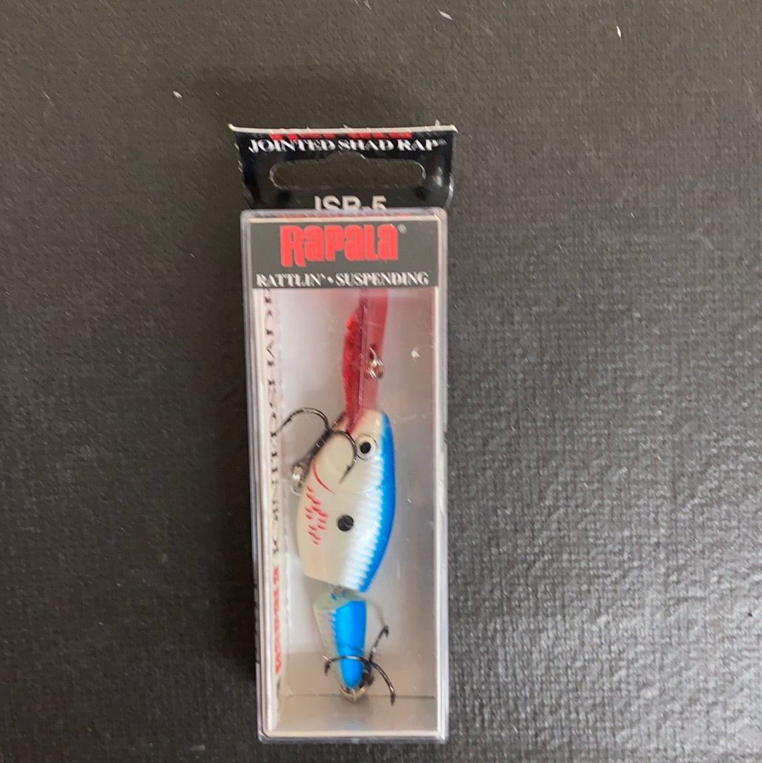 Rapala Jointed Shad Rap 5 Bleeding Blue Shad