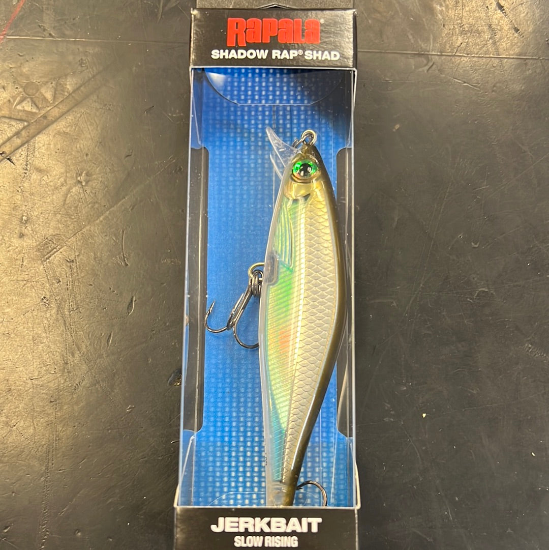 Rapala Shadow Rap moss black shiner