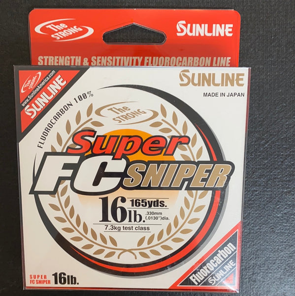 Sunline Super FC Sniper 165yds 16lb test – Superfly Flies