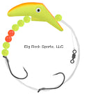 Apex Waly A Plug 2” Chartreuse/ Orange