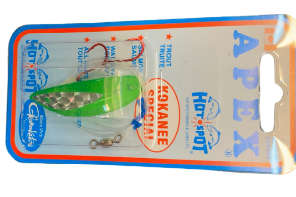 #87 Florescent Chartreuse Kokanee Special