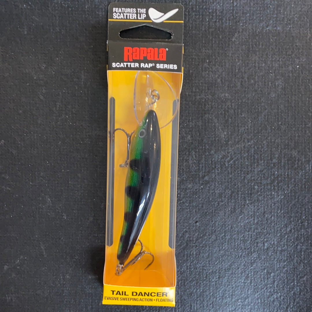 Rapala Scatter Rap Tail Dancer 9 Perch