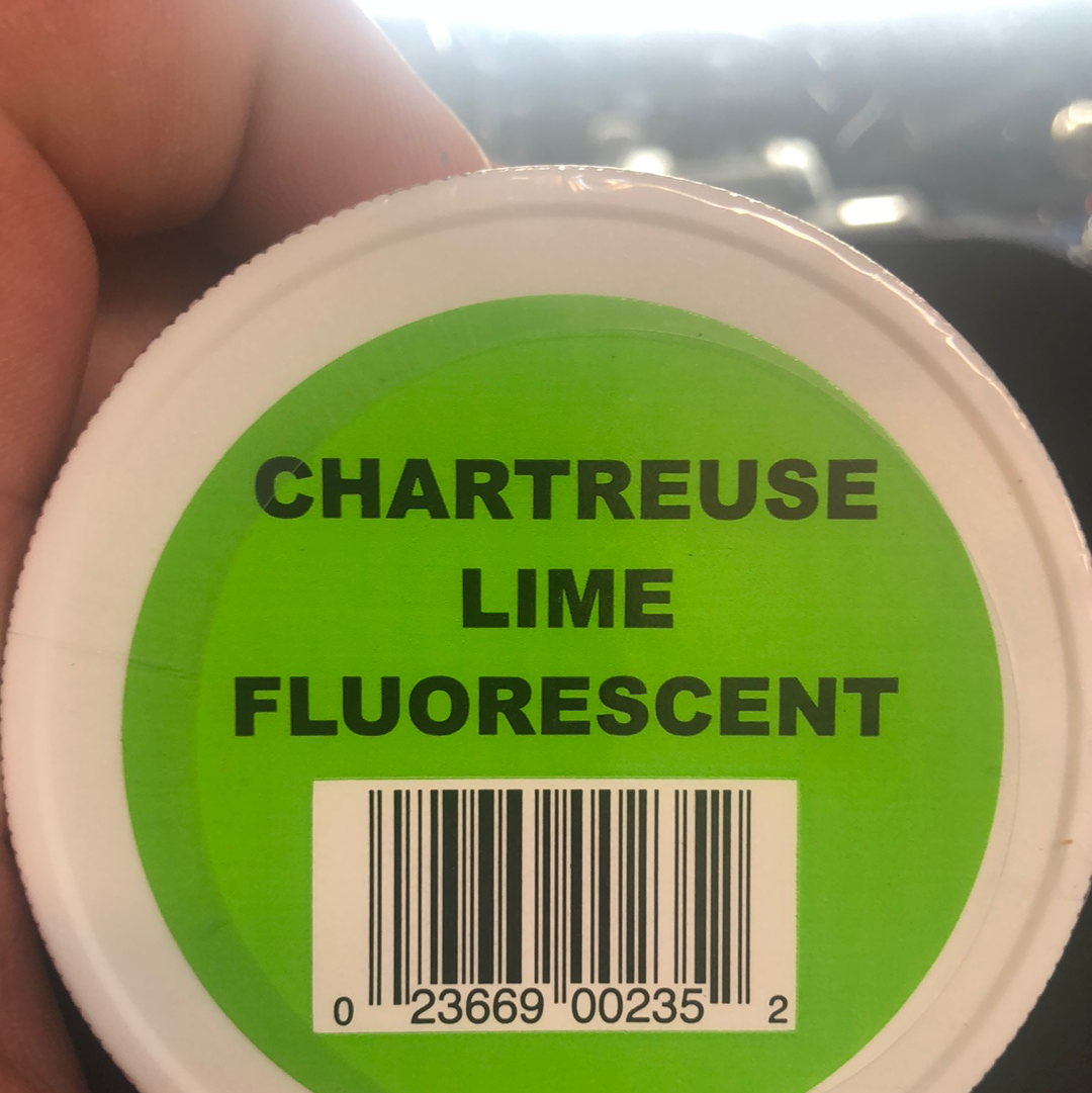 Pro Cure bad ass bait dye (Lime green)