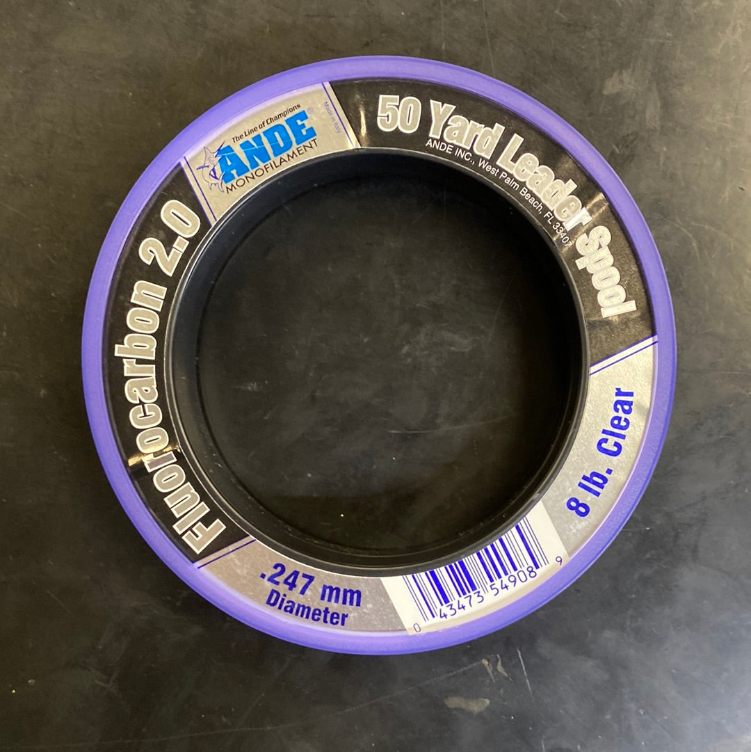 Ande Fluorocarbon 2.0 8lb test