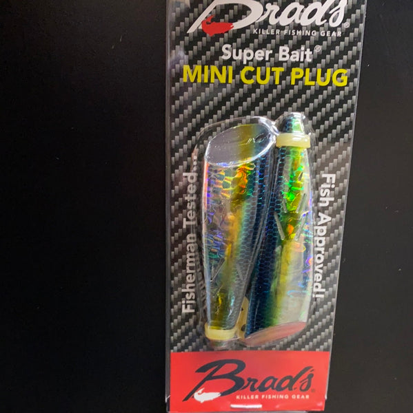 Brads Mini Cut Plug 3 Blue Hawaiian