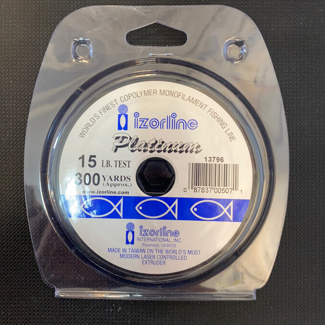Izorline Platinum Green 15lb test 300Yds