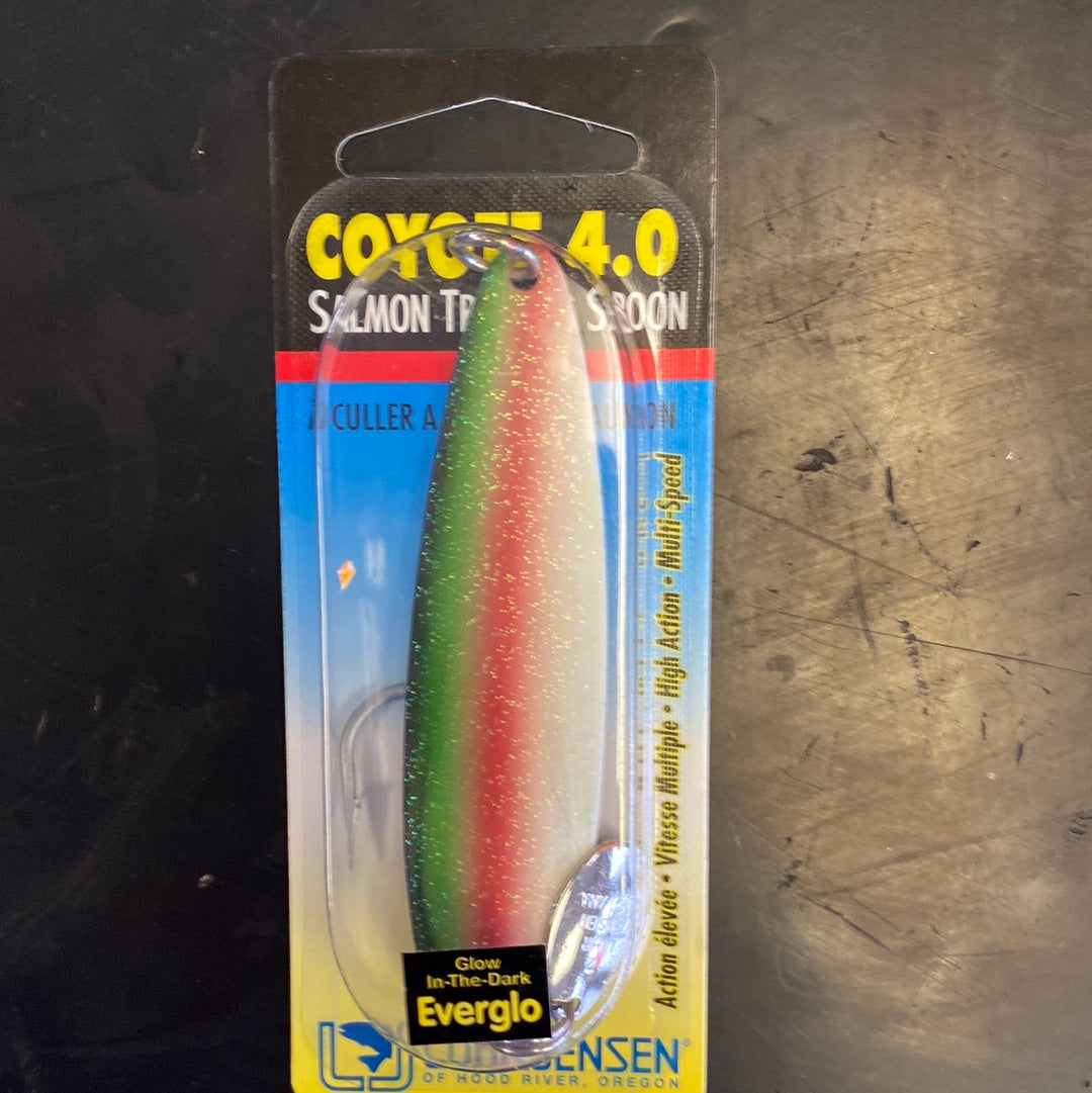 coyote spoon fishing lures Coyote 4.0 Army Truck – Superfly Flies