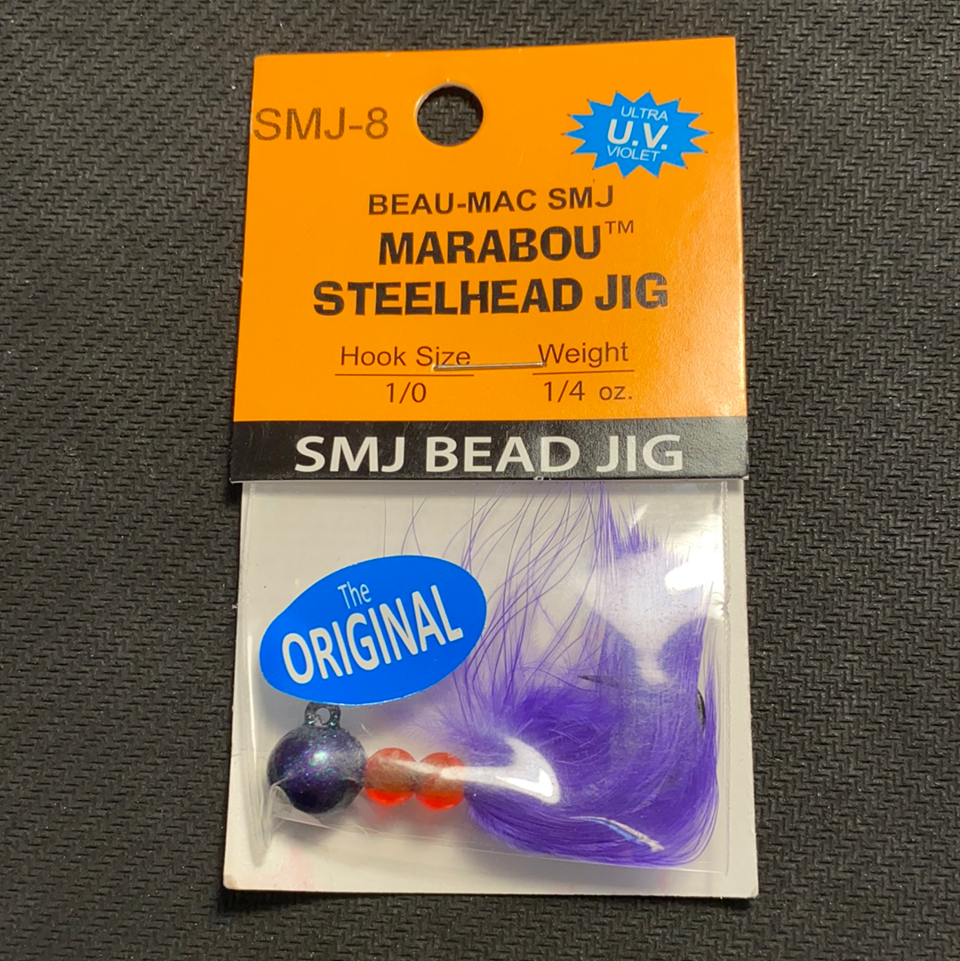 Marabou Jig 1/4oz Purple