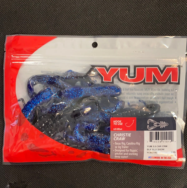 YUM YCW301 3.5 Christie Craw 8pk BLK Neon for sale online