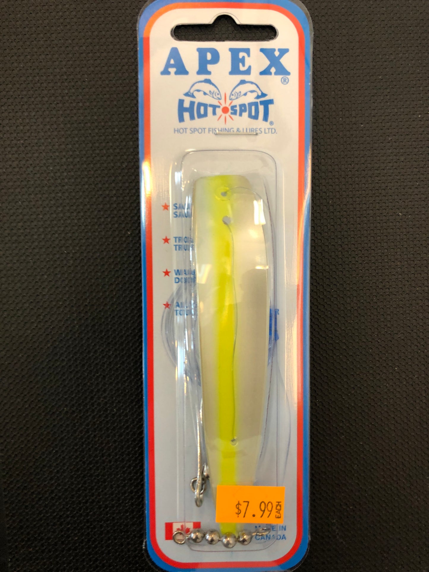 Apex 4.5 #003R Yellow Stripe