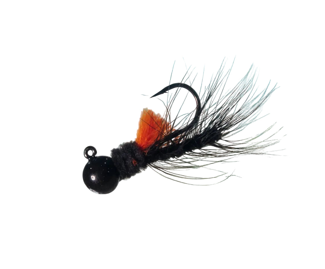 Aero Jig 1/8oz Black/ Orange