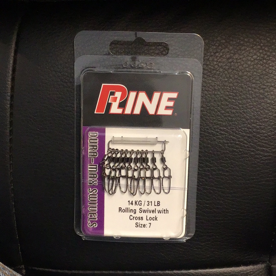 Pline rolling swivel with cross lock size 7