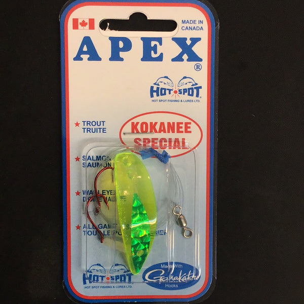Apex 1.5 Kokane special #75K chartreuse – Superfly Flies
