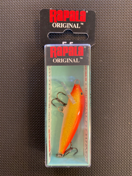 Rapala F-5 Gold / Fluorescent red – Superfly Flies
