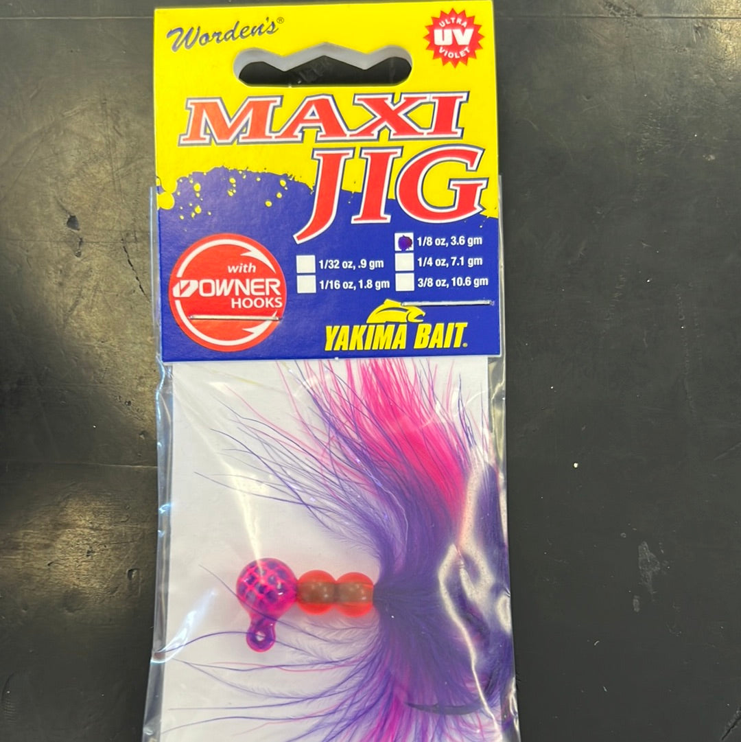 Maxi jig 1/8oz pink purple