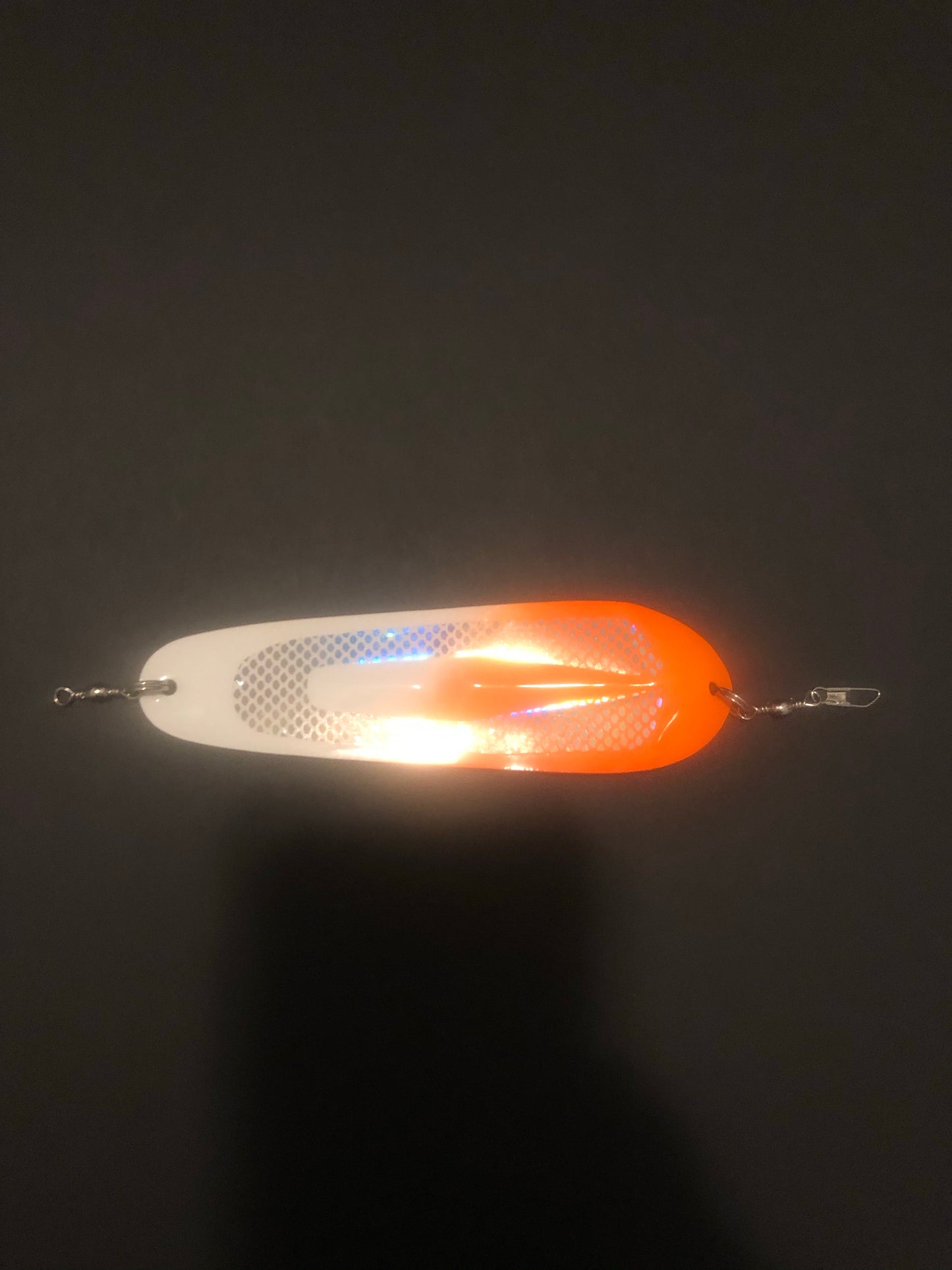 Superfly 50/50 White/Orange 5.5” dodger