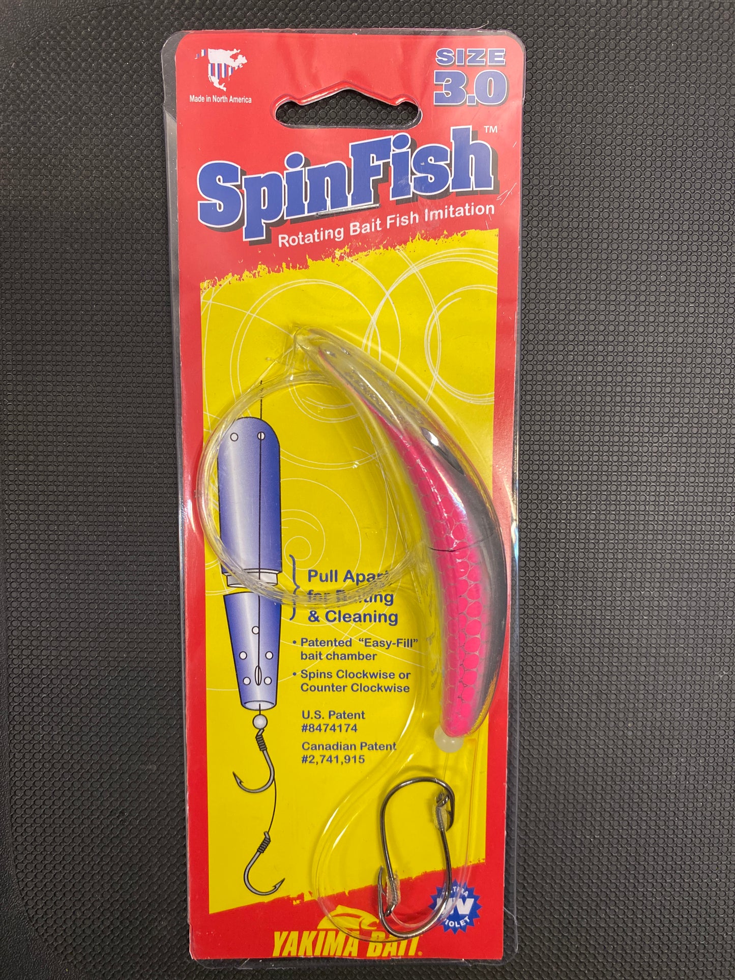 Spin Fish 3.0 (silver pink scale)
