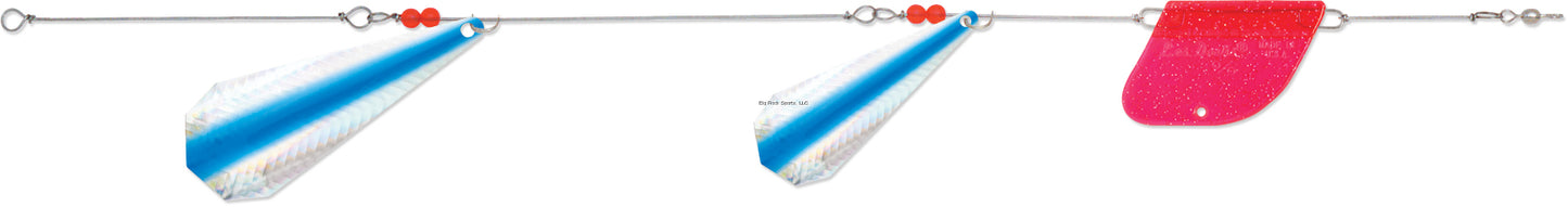 Luhr Jensen Ford Fender Lake Troll 15” Blue Reflex Sinking