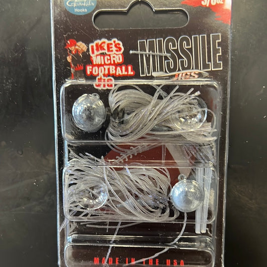 Missile Baits micro football jig 3/8oz soft shell