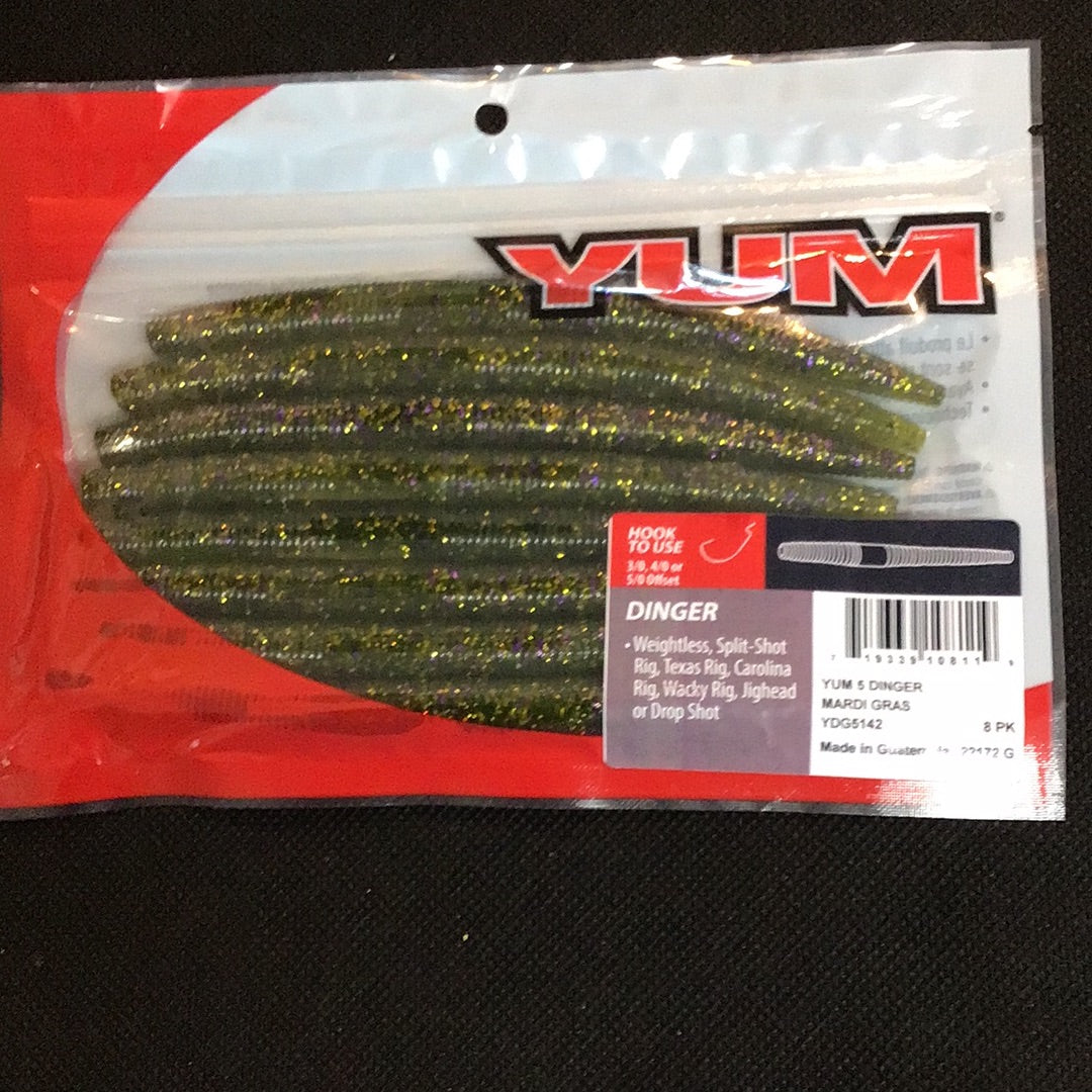 Yum Dinger 5" Mardi Gra
