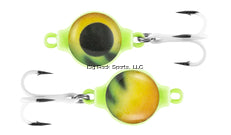Celsius Big Eye Glow Trebles 1/16oz Fire Tiger Glow