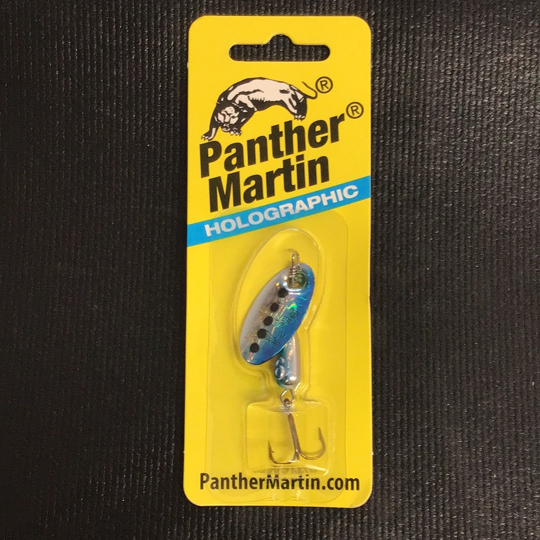 Panther Martin Holographic Silver/Blue 1/4 oz – Superfly Flies