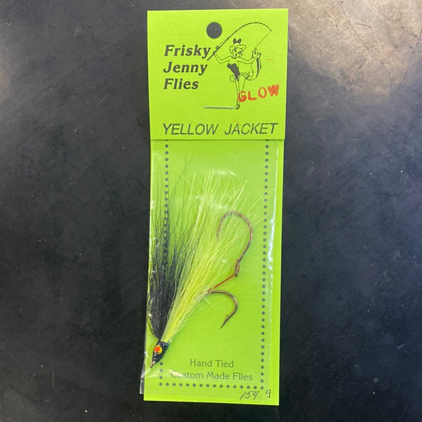 Frisky Jenny Yellow Jacket Glow – Superfly Flies