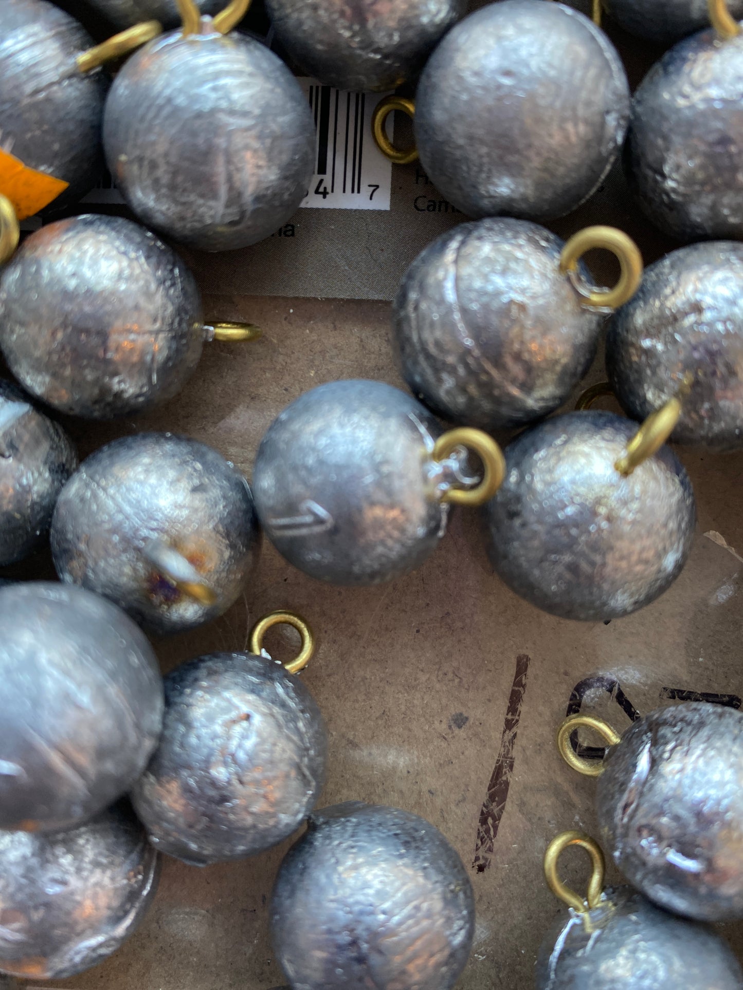 1oz lead ball sinker