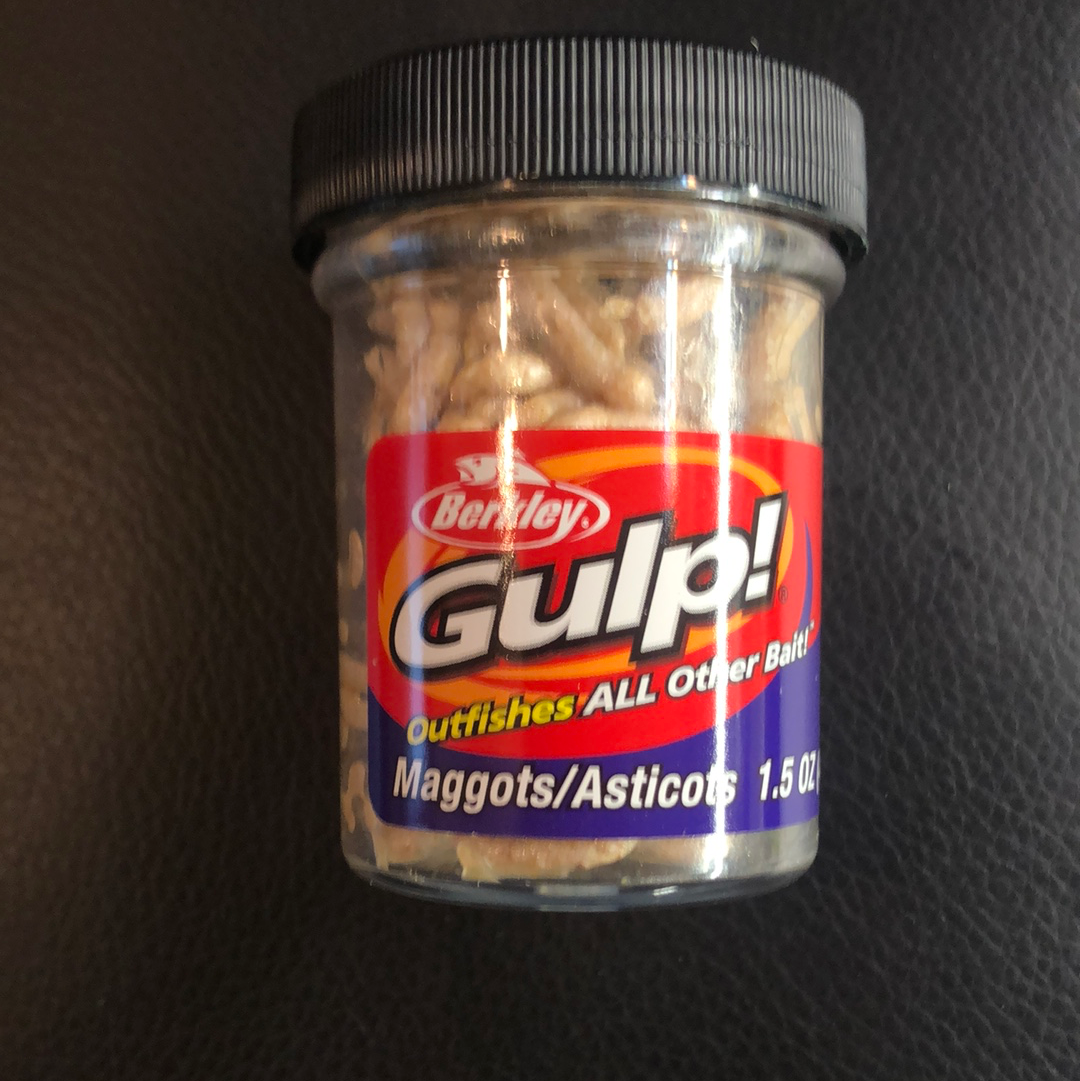 Berkley gulp maggots white
