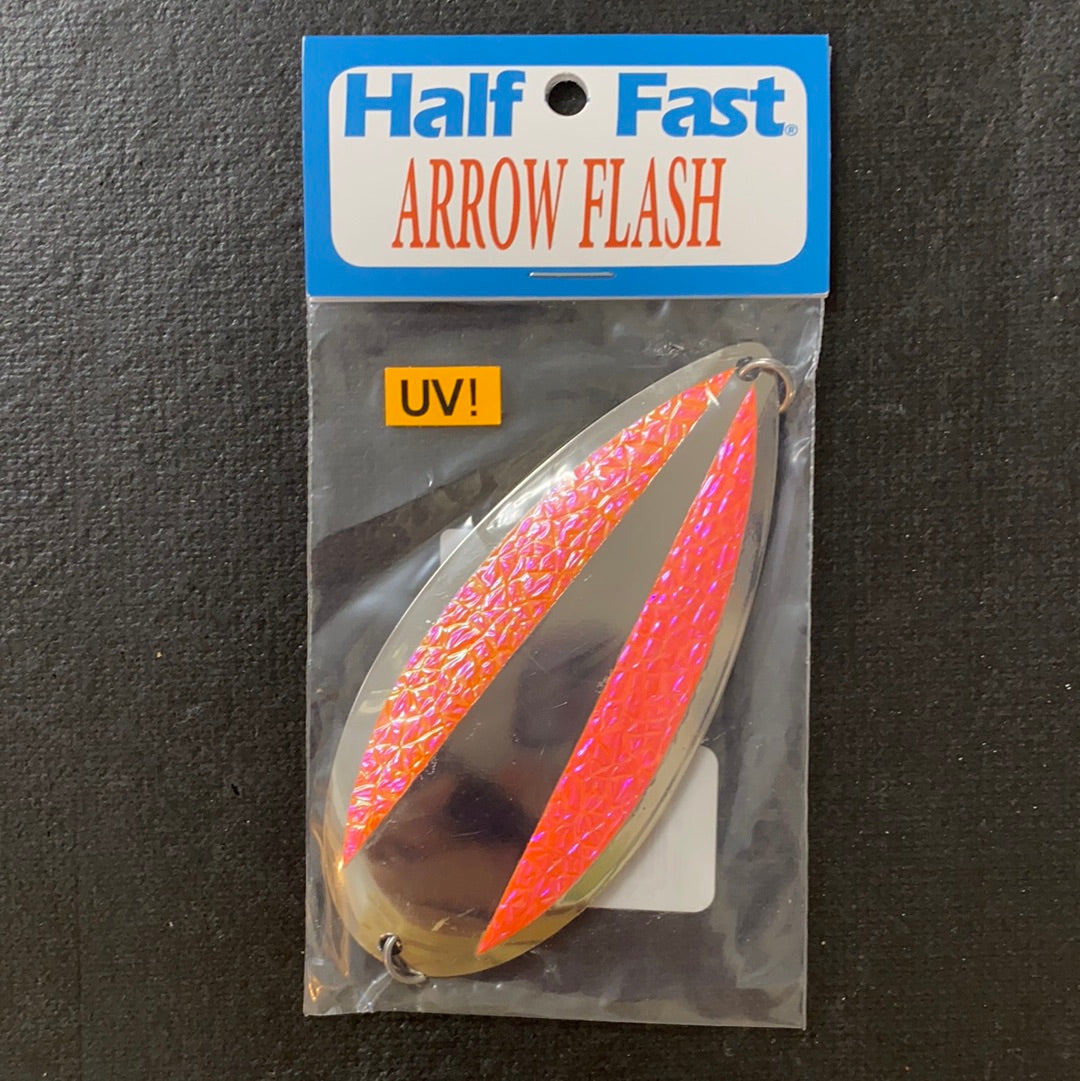 Half Fast Arrow Flash Nickel/Orange Crush
